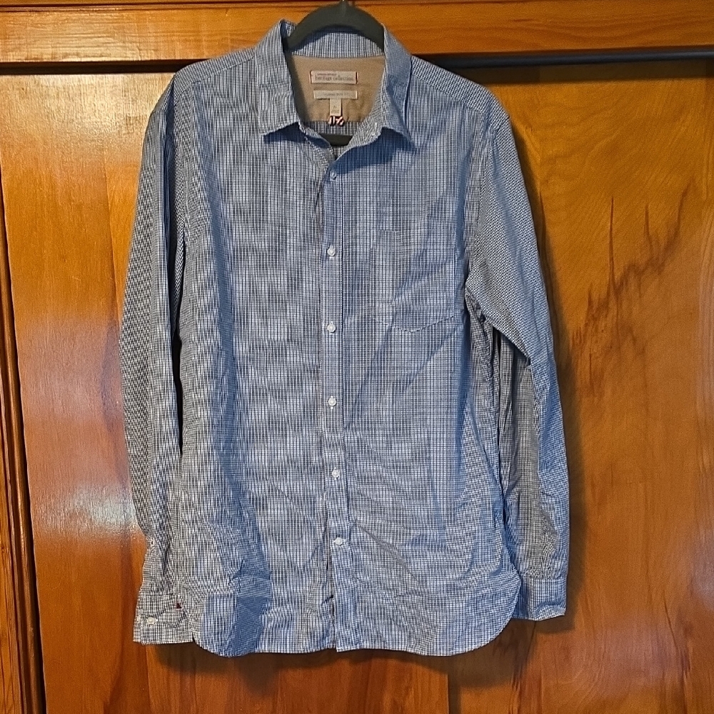 Banana Republic Blue Casual Button Down Shirt